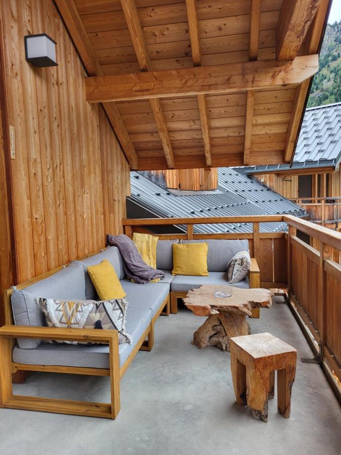 Ferienwohnung Le Domaine Du Patre Vaujany Exterior foto